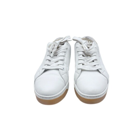 LUXURY PRADA DOWNTOWN SNEAKERS SHOES  BEIGE SUEDE Size 36 main image 7